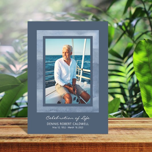 Blue Ocean Photo Memorial Programme Programma