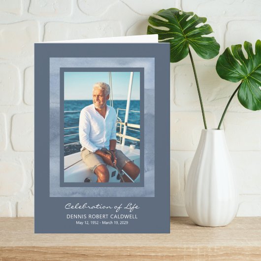 Blue Ocean Photo Memorial Programme Programma