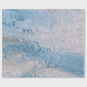 Blue Ocean Water Summer Cadeaupapier (Vlak)