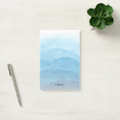 Blue Ocean Waterverf Persoonlijke opmerkingen Post-it® Notes (Kantoor)
