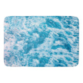 Blue Ocean Wave textuur Badmat (Voorkant)