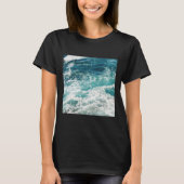 Blue Ocean Waves Classic T-Shirt (Voorkant)