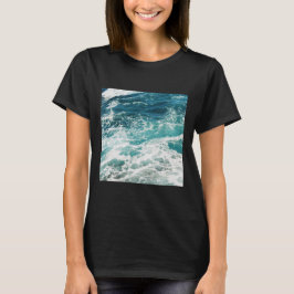 Blue Ocean Waves Classic T-Shirt