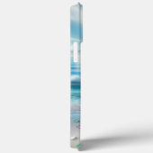  Blue Ocean Waves en Zee Glass Case-Mate iPhone Case (Achterkant / Rechts)