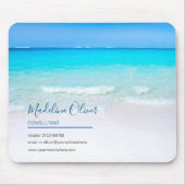 Blue Ocean Zee Sky Business Contact Muismat (Voorkant)