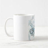 Blue Octopus 11 Oz Ceramic Coffee Tea Beach Koffiemok (Links)