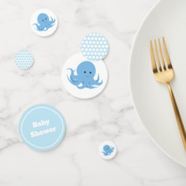 Blue Octopus-Baby shower | Tafel Confetti
