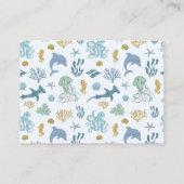 Blue Octopus Boek Aanvraag Informatiekaartje (Achterkant)