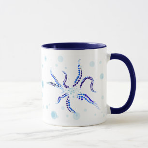 Blue Octopus Garden Mok