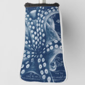 Blue Octopus Map Chic Golfheadcover (Draai 90)