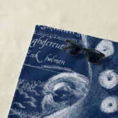 Blue Octopus  Map Chic Strandlaken (In situ)