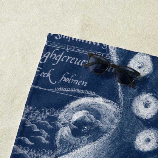 Blue Octopus  Map Chic Strandlaken (In situ)