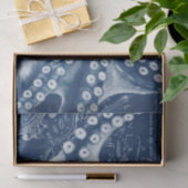 Blue Octopus Map Chic Tissuepapier (Geschenk)