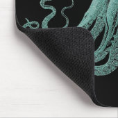 Blue Octopus Mousepad Muismat (Hoek)