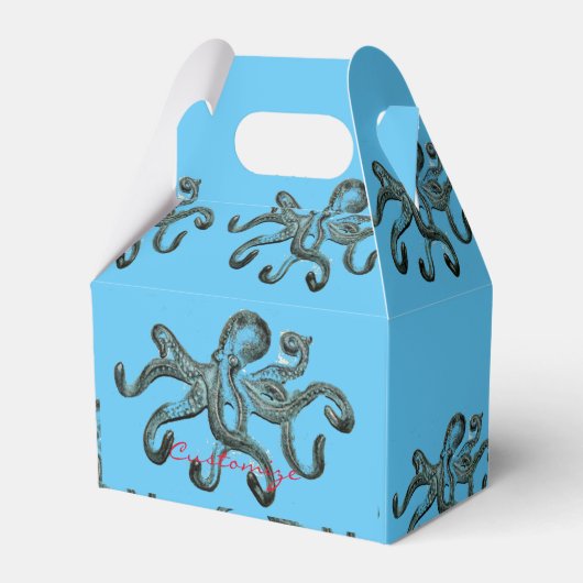 Blue Octopus Thunder_Cove Bedankdoosjes (Voorkant Zijde)
