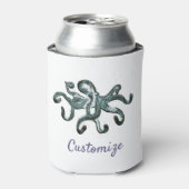 Blue Octopus Thunder_Cove Blikjeskoeler (Blikje Voorkant)