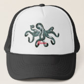 Blue Octopus Thunder_Cove Trucker Pet (Voorkant)