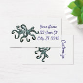 Blue Octopus Thunder_Cove Visitekaartje (Bureau)