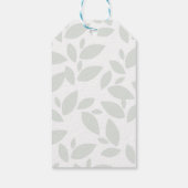 Blue Oerwoud Monkey Gift Label Cadeaulabel (Achterkant)