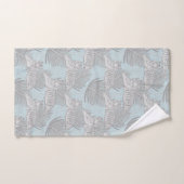 Blue Oerwoud Tiger Pattern Bath Towel Set Bad Handdoek (Handdoek)