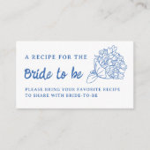 Blue Off The Market Vrijgezellenfeest Deel een rec Informatiekaartje (Voorkant)