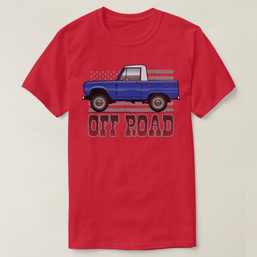 Blue OffRoad T-shirt (Design voorkant)