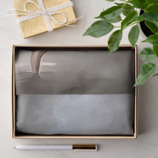 Blue Oil Ballerina Dancing Decoupage Tissuepapier (Geschenk)