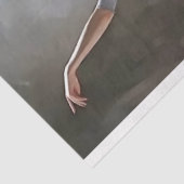 Blue Oil Ballerina Dancing Decoupage Tissuepapier (Detail)