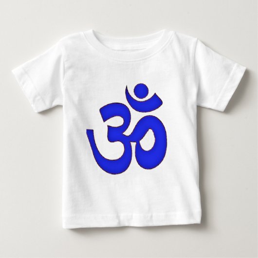 BLUE om, aum, sanskrit, mantra, yoga, tantra (Voorkant)