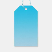 Blue Ombre Cadeaulabel (Achterkant)