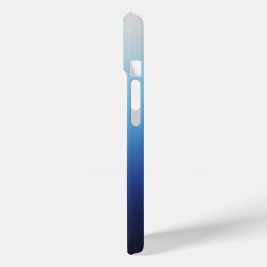 Blue Ombré Case-Mate iPhone Case (Achterkant / Links)
