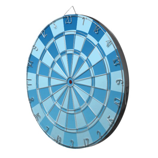 Blue Ombre Dartbord (Voorkant Rechts)
