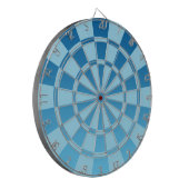 Blue Ombre Dartbord (Voorkant Links)
