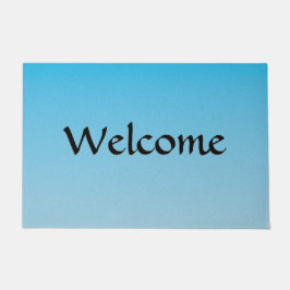 Blue Ombre Deurmat