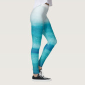 Blue Ombre Dye Leggings (Rechts)