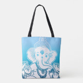 Blue Ombre Ganesh Bag / Tas (Achterkant)