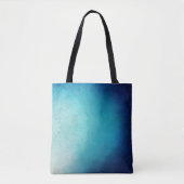 Blue Ombre mandala Tote Bag (Voorkant)