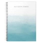 Blue Ombre Notitieboek (Voorkant)