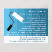 Blue Ombre & Paint Roller, Painter & Decorator Flyer (Voorkant)