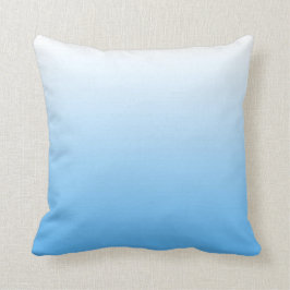 Blue Ombre Pillow Kussen