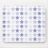 Blue Ombre Stars Muismat (Voorkant)