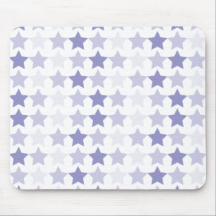 Blue Ombre Stars Muismat