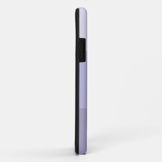 Blue Ombre Striped Case-Mate iPhone Case (Achterkant/rechts)