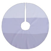 Blue Ombre Striped Kerstboom Rok (Voorkant)