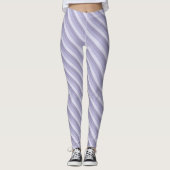 Blue Ombre Striped Leggings (Voorkant)