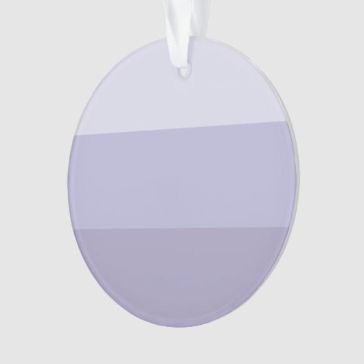 Blue Ombre Striped Ornament (voorkant)