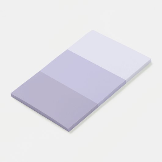 Blue Ombre Striped Post-it® Notes (Schuin)