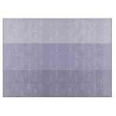 Blue Ombre Striped Snijplank (Voorkant)