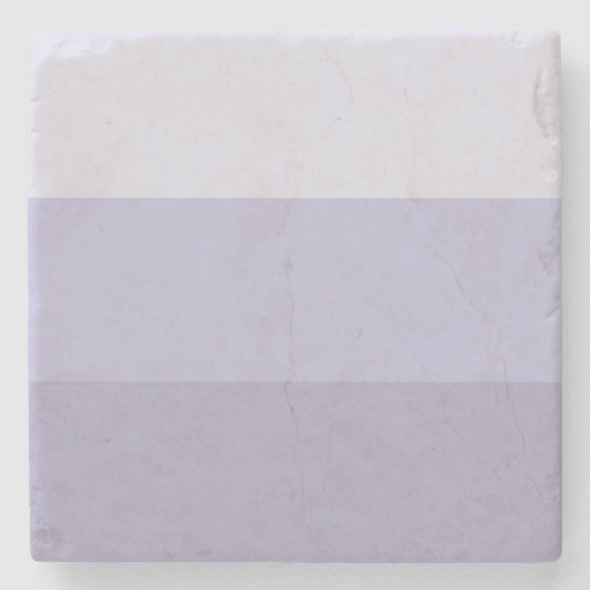 Blue Ombre Striped Stenen Onderzetter (Voorkant)