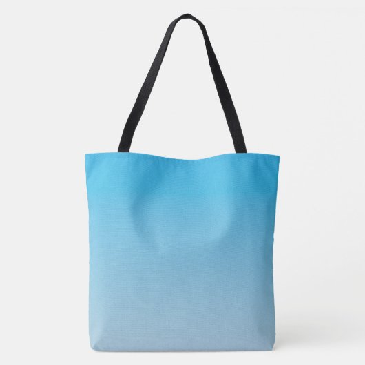 Blue Ombre Tote Bag (Achterkant)